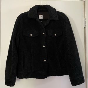 Black Sherpa Gap jacket